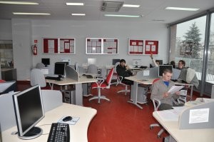 Internet cafe at Information department