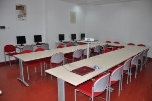 Computer room at Information department